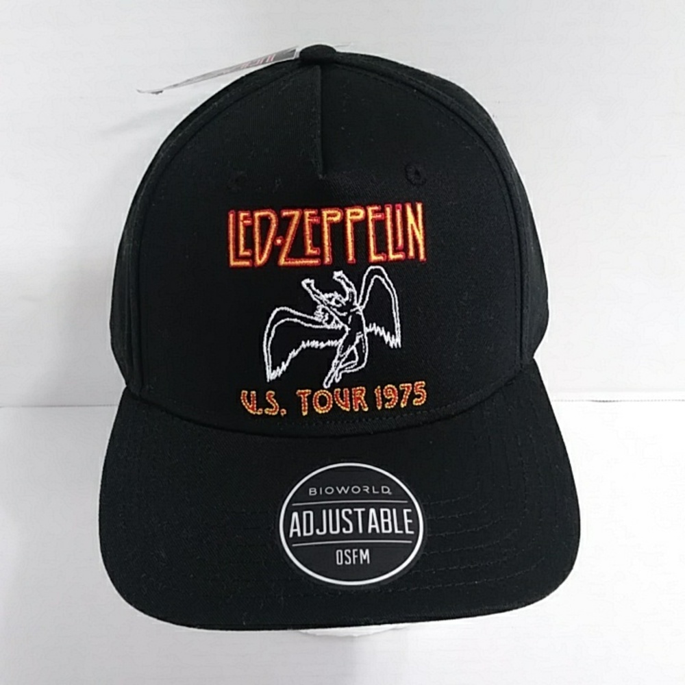 LED ZEPPELIN U.S. TOUR 1975 UNISEX ADJUSTABLE CAP *NWT*